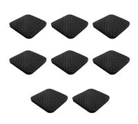 Tappetini per tapis roulant, 8 cuscinetti ammortizzanti in silicone, antivibrazioni e riduzione del rumore, tappetini per esercizi per casa, camera da letto, soggiorno, 10 x 10 x 0,5 cm