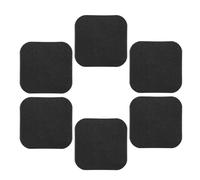 Tappetini per tapis roulant per pavimento - 6 pezzi ammortizzanti per la riduzione del rumore, tappetino per attrezzature fitness protettore del pavimento, tappetino per allenamento bici vogatore per