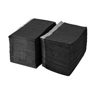 Tappetini per tatuaggi, tovaglie per tatuaggi Bavaglini per denti Tappetini monouso impermeabili Coprivassoi per denti Forniture Nero 125 pezzi, Bavaglini usa e getta