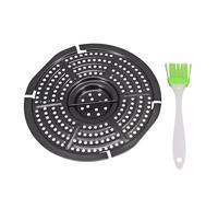 Tappetini perforati per friggitrice ad aria e parti di bistecchiera con accessori divisori adatti per modelli comuni di friggitrice ad aria con diametro superiore a 18 cm