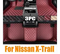 Tappetini portaoggetti per bagagliaio dell'auto per Nissan X-Trail Rogue T32 2014 ~ 2021 5 posti TPE resistente allo sporco copertura del bagagliaio posteriore tappeto accessori Auto Right hand drive
