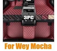 Tappetini portaoggetti per bagagliaio per Wey Mocha Wey Coffee 01 2021 ~ 2024 2022 TPE tappetini per bagagliaio posteriore resistenti allo sporco tappeti accessori Auto