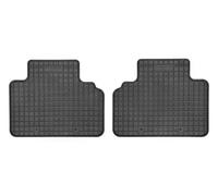 Tappetini posteriori in gomma Ford Tourneo Courier 2014-2023 2 pezzi Nero