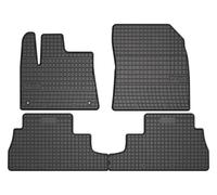 Tappetini posteriori in gomma Opel Combo E dal 2018 4 pezzi Nero Frogum elToro
