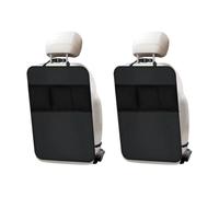Tappetini Proteggi Schienale Posteriore 2 Pezzi Tappetino Anticalcio | Organizzatore Auto Protezione Sedile Posteriore Per SUV, Berline, Camion, Viaggi, Guida Q
