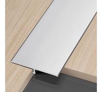 Tappetini protettivi, Striscia di transizione for porte, modanatura a T for casa(Silver)