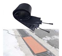 Tappetini riscaldanti elettrici per la fusione della neve per tetto e grondaie, cuscinetti flessibili per sbrinamento, previene le dighe di ghiaccio, efficace fusione