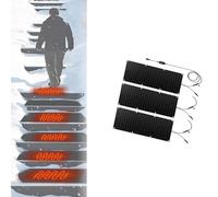 Tappetini riscaldanti for esterni anti-neve - Tappetini riscaldanti for vialetti e ingressi con cavo di alimentazione for la rimozione della neve invernale (5 pezzi 15,7x63 pollici)(30x60cmx3Pcs)