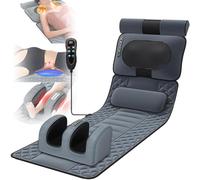 Tappetini riscaldanti Materasso massaggiante multifunzionale, Tappetino massaggiante per tutto il corpo con calore, Massaggiatore completo per collo e schiena, Rilassamento muscolare lombare del