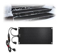 Tappetini Riscaldanti per Lo Scioglimento Della Neve per Uso Esterno | Tappetino Riscaldanto Elettrico in Gomma per Marciapiedi Scale, Velocità di Fusione di 8 cm(1 Pcs,76x183cm)