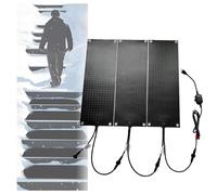 Tappetini riscaldati per sciogliere la neve all'aperto, tappetini per sciogliere il ghiaccio per camminate laterali, veloce fusione del ghiaccio, 2 in/h, elettrico antiscivolo aggiornato che scioglie