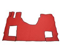 Tappetini rosso camion per Mercedes Gigaspace Actros MP4/MP5 ecopelle