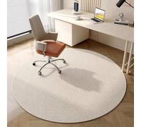 Tappetini rotondi per sedie da scrivania, antiscivolo, protezione per pavimenti, antigraffio, per sedie a rotelle da gioco, sedie da ufficio (80 x 80 cm, stile 5)