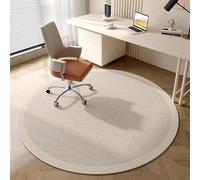 Tappetini rotondi per sedie da scrivania, antiscivolo, protezione per pavimenti, antigraffio, per sedie a rotelle da gioco, sedie da ufficio (80 x 80 cm, stile 11)