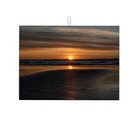 Tappetini scolapiatti Beach View Tappetino scolapiatti in microfibra per fotografia sulla spiaggia, reversibile, grande, 18 x 24 pollici