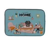Tappetini scolapiatti Caroline's Treasures Dapple Wire Haired Dachshund Sweet Home 14 x 21 Multicolore