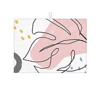 Tappetini scolapiatti Nordic Simple Light Color per il piano della cucina, in silicone, lavabili in lavatrice, grandi 18 x 24 pollici