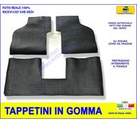 Tappetini Specifici COMPATIBILI per FIAT Panda 750 dal 1986 2003 Tappeti auto