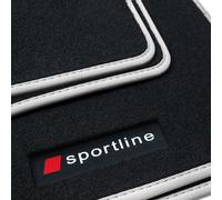 Tappetini Sportline Adatto per BMW 1er E87 M1 5-Türer Hatchback Anno Fab.