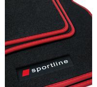 Tappetini Sportline Compatibili Con Audi A4 8H Cabrio Quattro S-Line 2002-2009