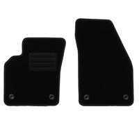 Tappetini su Misura in Velluto per VOLKSWAGEN PASSAT B6 (2005-2010) Nero Set di 2 tappetini anteriori MOTOHOBBY