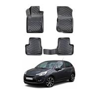 Tappetini su misura per Citroen C3 2009-2016, TPE 3D All-Weather Liner