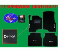 TAPPETINI tappeti Smart FORFOUR su misura con 4 loghi e battitacco in gomma