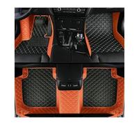 Tappetini Tappetini Auto Impermeabili Tutte Le Stagioni Set Completo Per Ford Per Explorer 2024 2025 2026(Black and Orange)