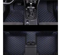 Tappetini Tappetini Auto Per Mercedes Per Benz Per GLE/per GLE AMG Per W167 Per V167 7 Posti 2019-2022 Poggiapiedi Personalizzati Per Auto Tappetini auto(BLAKE-BLUE)
