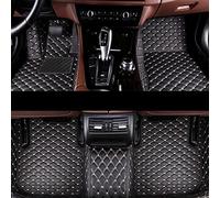 Tappetini Tappetini Auto Per Mercedes Per Benz Per GLE/per GLE AMG Per W167 Per V167 7 Posti 2019-2022 Poggiapiedi Personalizzati Per Auto Tappetini auto(BLAKE-BEIGE)