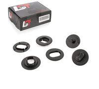 Tappetini Tappeto Fissaggio Pulsanti Clip Ovale Set per Audi A3 A4 RS4 B5