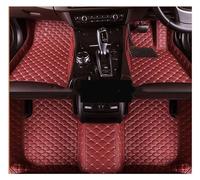 Tappetini Tappeto Per Peugeot 307 CC 2003-2008 Tappetini Auto 5 Posti Impermeabili Tappetino In Pelle Tappeti Durevoli Accessori Parti Interne Auto Moquette(Marrone)