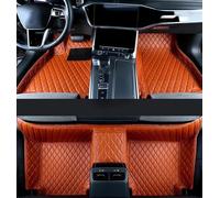 Tappetini Tappeto Tappetini Auto In Pelle Per MG Per HS 2022 Accessori Interni Auto Tappeti Tappetini Tappeti Auto Moquette (Color : Marrone)