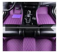Tappetini Tappeto Tappetini Auto Per Kia Per Forte Per Cerato Per Shuma Per Koup TD 2008-2012 Tappeti Tappetino In Pelle Durevoli Impermeabili Tappetini Auto Gomma(Viola)