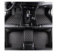 Tappetini Tappeto Tappetini Auto Personalizzati Per Jaguar Per F-Pace 2015-2020 Anni Dettagli Interni Accessori Tappeto Auto Moquette(Beige nero)