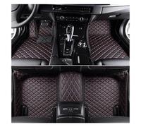 Tappetini Tappeto Tappetini Auto Personalizzati Per Jaguar Per F-Pace 2015-2020 Anni Dettagli Interni Accessori Tappeto Auto Moquette(Nero rosso)