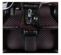 Tappetini Tappeto Tappetini Auto Piano Per Nissan Per Frontier Per NP300 Per Navara D23 2015-2020 4 Porte Edizione Internazionale In Pelle Auto Moquette(Nero rosso)