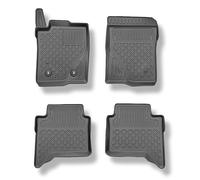 Mossa Tappetini Auto in TPE compatibili con Ford Ranger Pick-up (11.2022- ) - tappeti auto neri - G