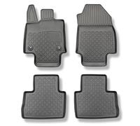 Mossa Tappetini Auto in TPE compatibili con Toyota RAV4 V SUV (01.2019- ) - tappeti auto neri - G1