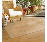 Tappetini trasparenti per sedie per pavimenti duri, spessi 1,5 mm, in PVC, protezione per pavimenti trasparenti, 40 x 100 cm, 80 x 120 cm, 140 x 180 cm, tagliabili, resistenti ai graffi