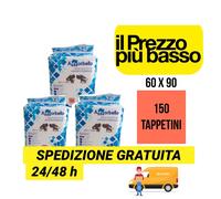 Tappetini Traversine assorbenti Ferribiella Basic 60 x 90 da 50 a 300 pezzi
