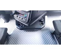 Tappetini TRUCK GUIDA A SINISTRA Per IVECO S-WAY GRIGIO Ecopelle