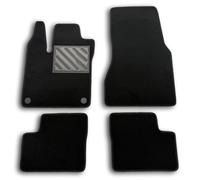 Tappetini Twingo III dal 2014 su misura battitacco in gomma rinforzato e bottoni