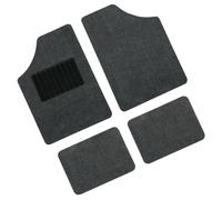 Tappetini Universali in Moquette 4 Tappeti per Auto Lavabili cm 43x61 + cm 39x28