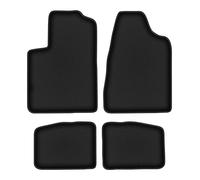 Tappetini velluto per Chrysler Sebring II 2003-2007 berlina 4 pezzi Nero DURBAN