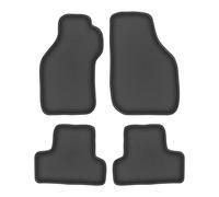 Tappetini velluto per Mitsubishi Eclipse III 1999-2006 coupé 4 pezzi Nero DURBAN