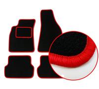 Tappetini Velluto per Seat Inca (1995 - 2003) Nero Alto Qualità Eccellente