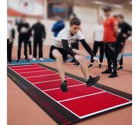 Tappetino a corda saltata, tappetino a salto lungo For palestra dello stadio, tavola di prova for l'allenamento al salto, tappetini resistenti for saltare la corda(Adult)