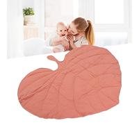 Tappetino a Forma di Foglia per Bambini - Tappetino da Gioco Creativo Antiscivolo Ideale per Pavimenti e Finestre a Bovindo, Gioco Sicuro per Interni (Rosa)