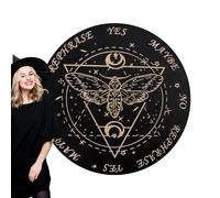 Tappetino a pendolo - Strumenti di divinazione | Scheda di comunicazione per messaggio metafisico, gioco da tavolo Ouija, giocattolo per divinazione, lavagna fantasma, per artigianato